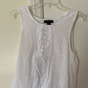 White tank with great details